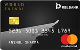 Soni Money World credit card